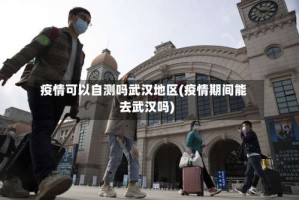 疫情可以自测吗武汉地区(疫情期间能去武汉吗)