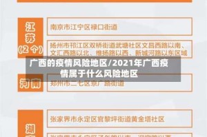 广西的疫情风险地区/2021年广西疫情属于什么风险地区