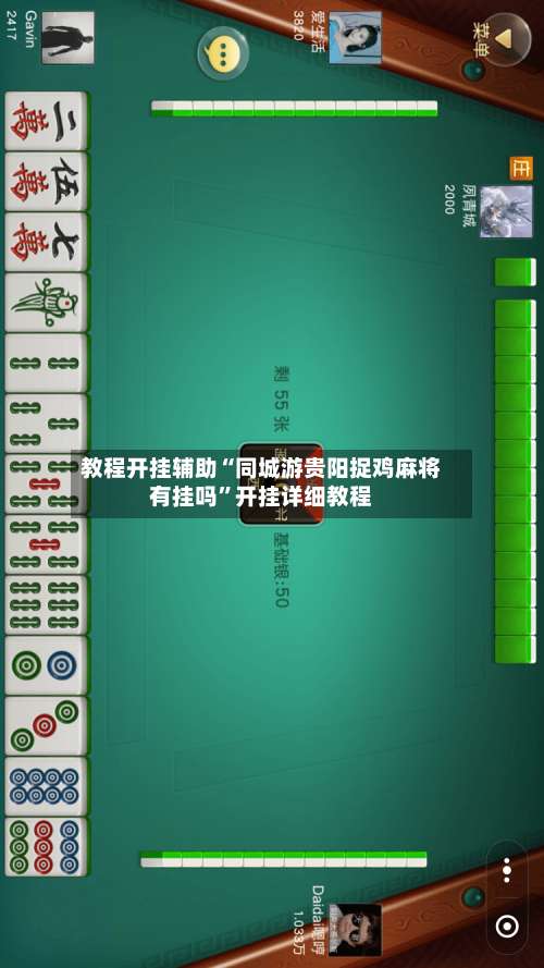 教程开挂辅助“同城游贵阳捉鸡麻将有挂吗”开挂详细教程-第3张图片