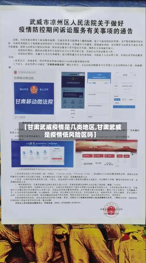 【甘肃武威疫情是几类地区,甘肃武威是疫情低风险区吗】-第1张图片