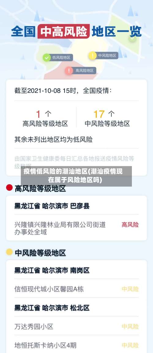 疫情低风险的潮汕地区(潮汕疫情现在属于风险地区吗)-第1张图片